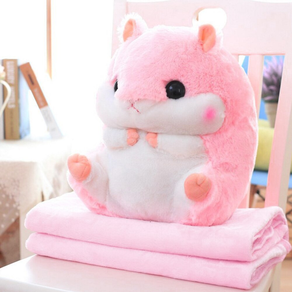 Игрушка-подушка Хомяк с пледом 3 в 1 размеры 80 x 90 см Розовый / Плед игрушка
Игрушка-подушка Хомяк с пледом 3 в 1 размеры 80 x 90 см Розовый / Плед игрушка