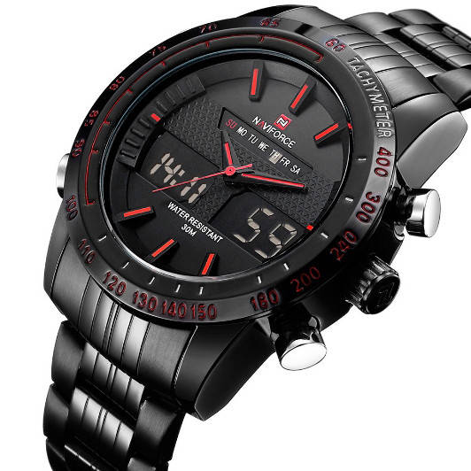 Мужские спортивные часы с двойным циферблатом Naviforce Army NF9024 с будильником, секундомером и подсветкой
Мужские спортивные часы с двойным циферблатом Naviforce Army NF9024 с будильником, секундомером и подсветкой
