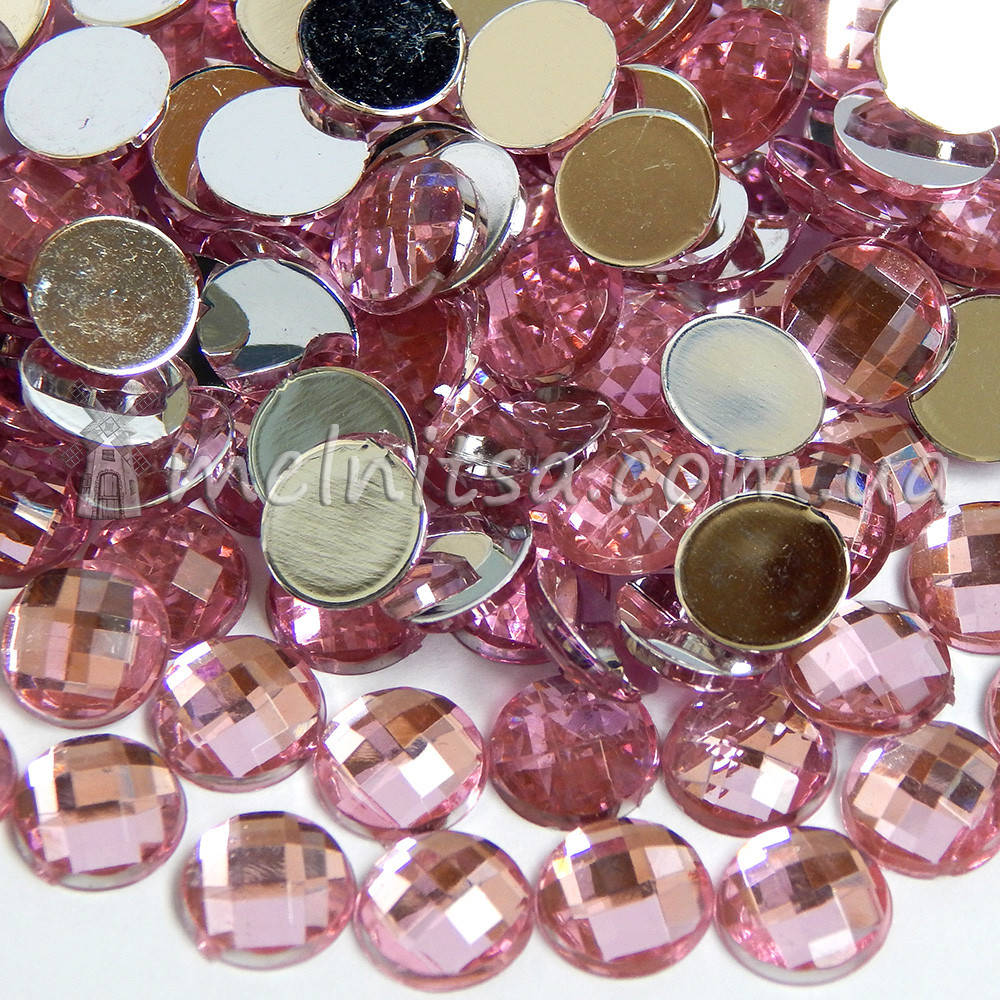 Камни клеевые (стразы) акрил, 8 мм, св.розовый (10 шт)
Камни клеевые (стразы) акрил, 8 мм, св.розовый (10 шт)