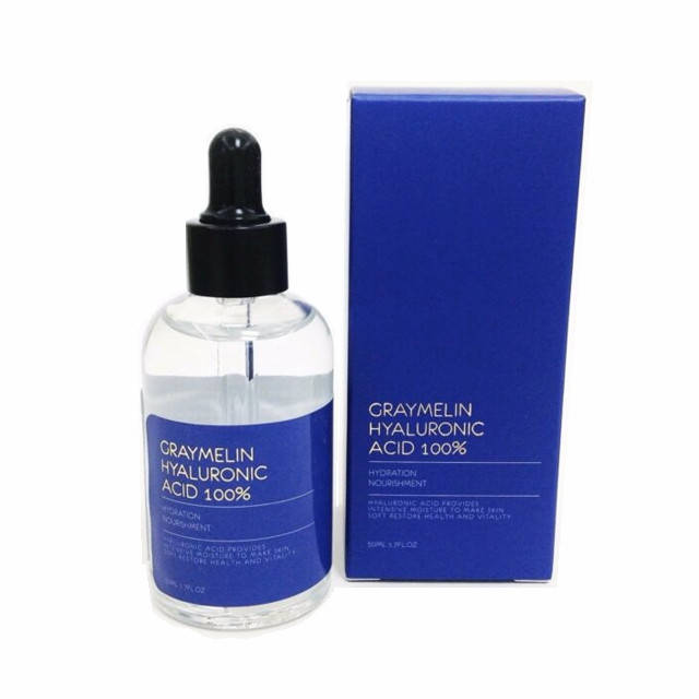 Сыворотка для лица с гиалуроновой кислотой 100% Graymelin Hyaluronic Serum 50ml
Сыворотка для лица с гиалуроновой кислотой 100% Graymelin Hyaluronic Serum 50ml