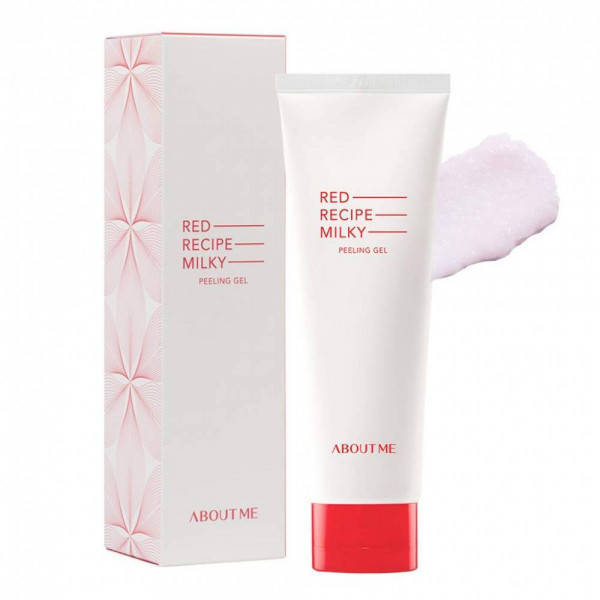 ABOUT ME Red Recipe Milky Peeling Gel Пилинг-гель с молочной кислотой и растительными экстрактами 120 мл
ABOUT ME Red Recipe Milky Peeling Gel Пилинг-гель с молочной кислотой и растительными экстрактами 120 мл