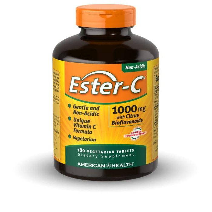 Витамины и минералы American Health Ester-C with Citrus Bioflavonoids 1000 mg, 180 таблеток
Витамины и минералы American Health Ester-C with Citrus Bioflavonoids 1000 mg, 180 таблеток