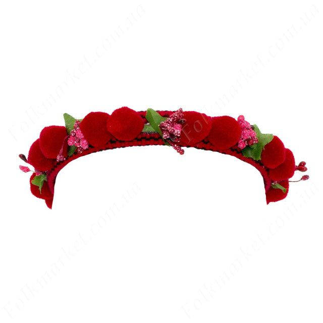 Украинский обруч для девочки, Красный
Украинский обруч для девочки, Красный