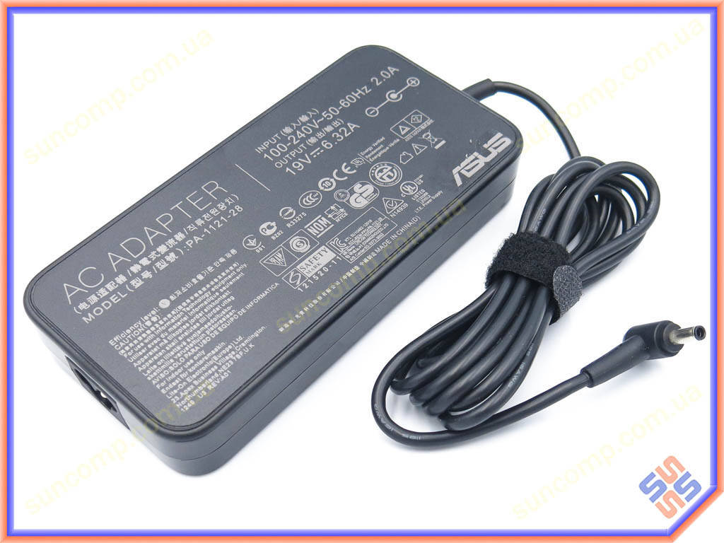 Блок питания для ASUS G501JW, G501V, G501J, UX501VW, UX501JW, FX570 (19V 6.3A 120W (4.5*3.0+Pin)) ORIGINAL
Блок питания для ASUS G501JW, G501V, G501J, UX501VW, UX501JW, FX570 (19V 6.3A 120W (4.5*3.0+Pin)) ORIGINAL