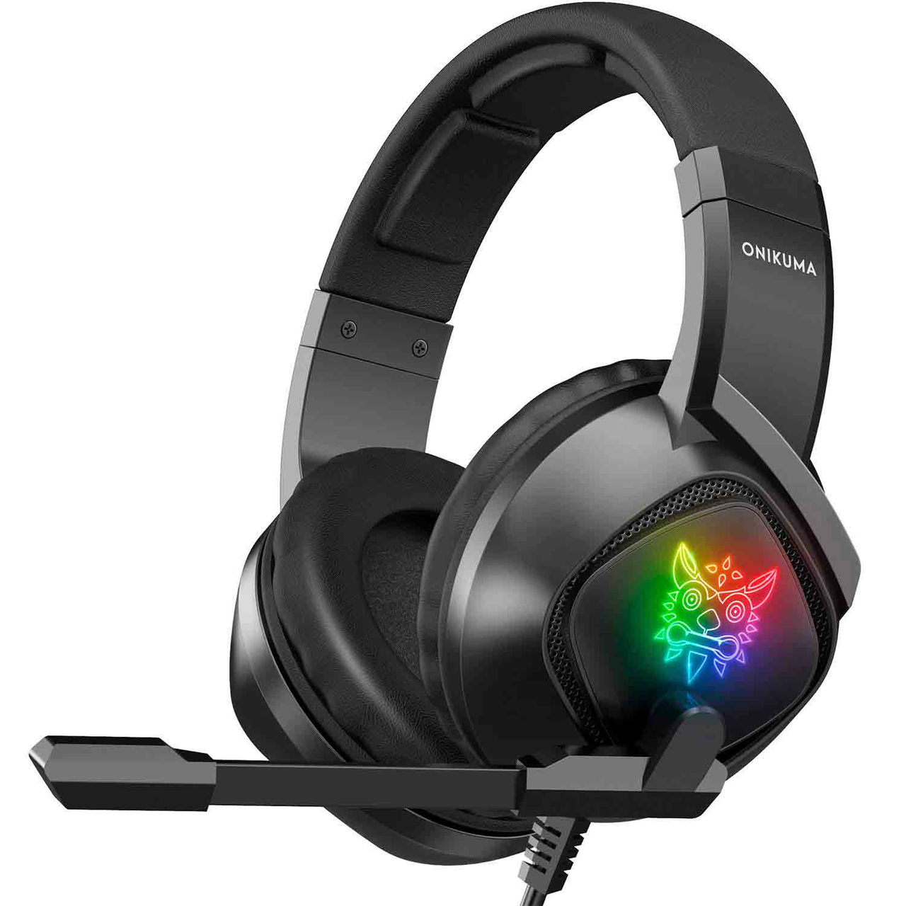 Игровые, геймерские стерео накладные наушники с микрофоном и подсветкой ONIKUMA Gaming RGB K19 Черные, Черный
Игровые, геймерские стерео накладные наушники с микрофоном и подсветкой ONIKUMA Gaming RGB K19 Черные, Черный