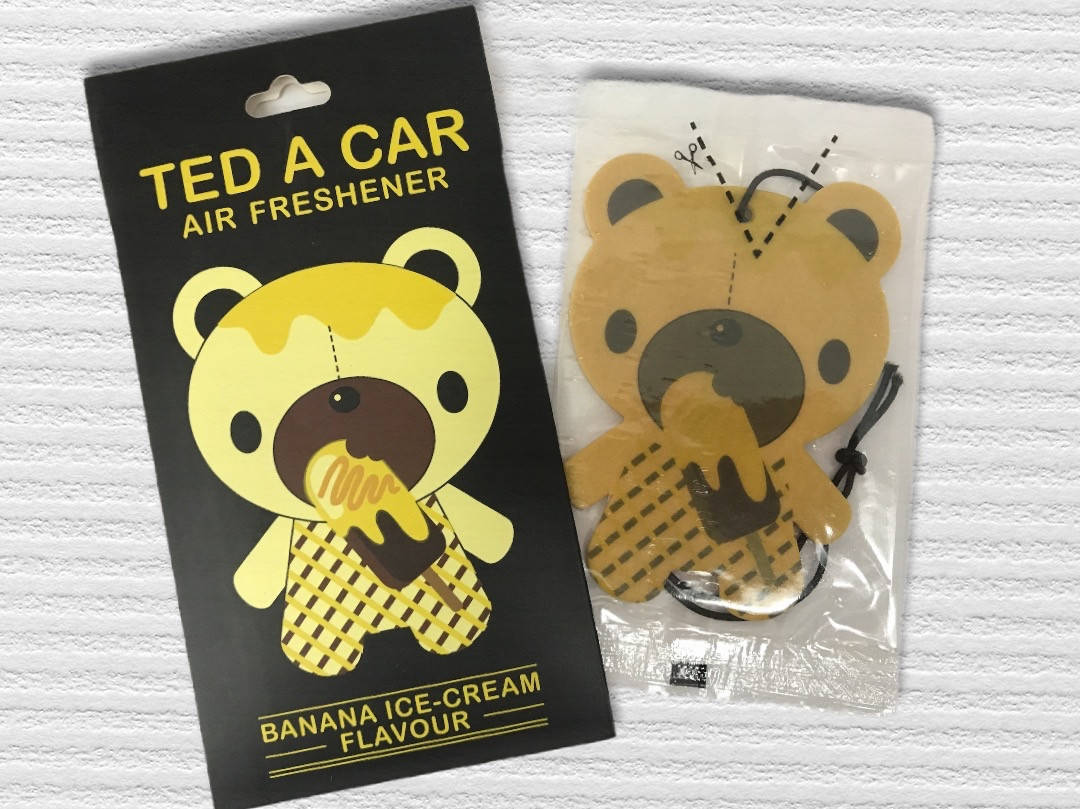 Ароматизатор в авто / гардероб Ted a Car фруктовый "Banana-Icecream" Банановое мороженое
Ароматизатор в авто / гардероб Ted a Car фруктовый "Banana-Icecream" Банановое мороженое