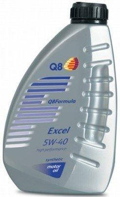 Q8 Formula Excel 5W-40 1 л. (72250709) синтетическое моторное масло
Q8 Formula Excel 5W-40 1 л. (72250709) синтетическое моторное масло