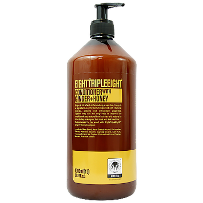 Кондиціонер Ейттріплейт з імбирем та медом EightTripleEight ginger/honey 1L 6шт/ящ (Код : 00-00011359)
Кондиціонер Ейттріплейт з імбирем та медом EightTripleEight ginger/honey 1L 6шт/ящ (Код : 00-00011359)