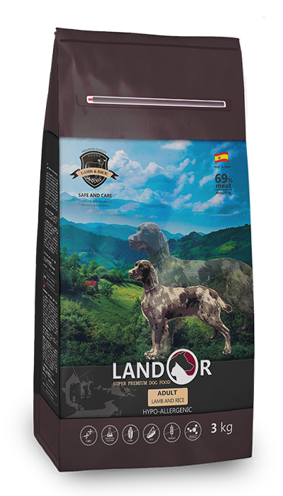 Сухой корм для собак всех пород с Ягнятиной и Рисом LANDOR ADULT ALL BREED LAMB & RICE, 1 кг
Сухой корм для собак всех пород с Ягнятиной и Рисом LANDOR ADULT ALL BREED LAMB & RICE, 1 кг
