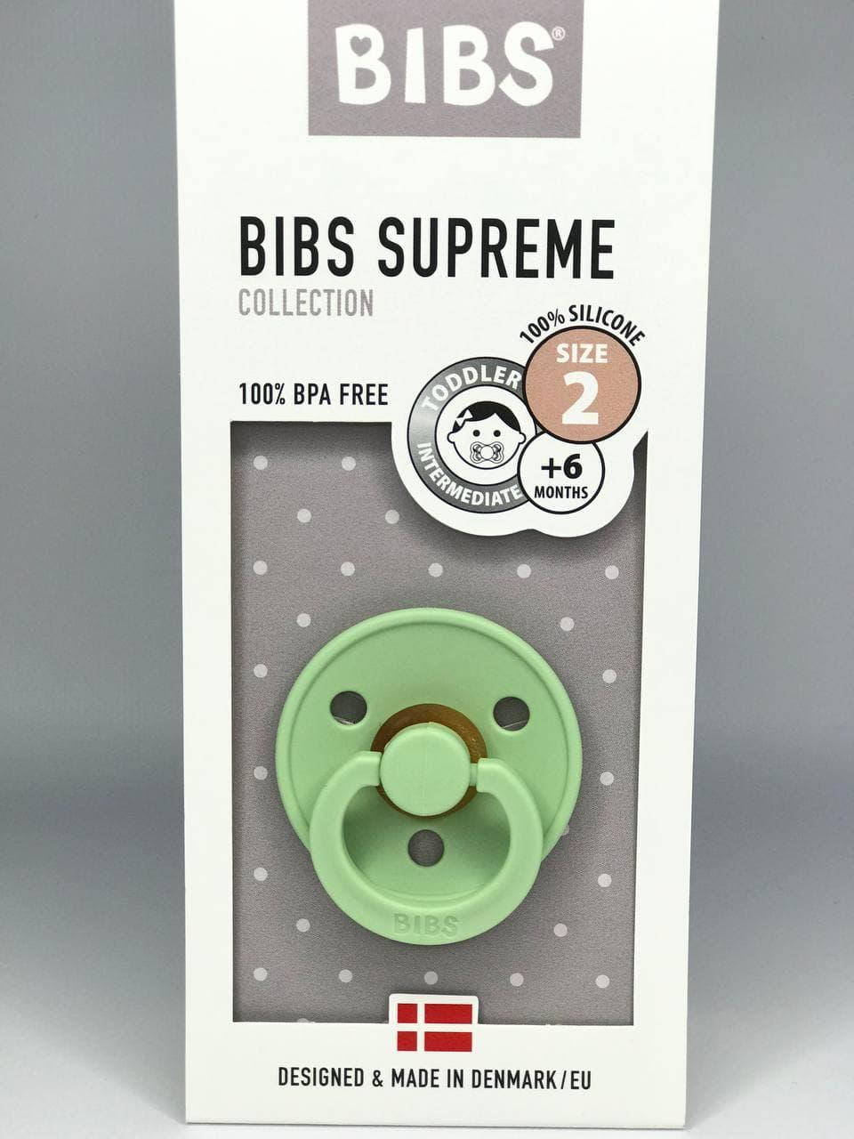 BIBS Original. Пустышка (6-18мес) 2 размер! Pistacio. Цвет Фисташка. Дания.Качественные пустышки (соски) Бибс.
BIBS Original. Пустышка (6-18мес) 2 размер! Pistacio. Цвет Фисташка. Дания.Качественные пустышки (соски) Бибс.
