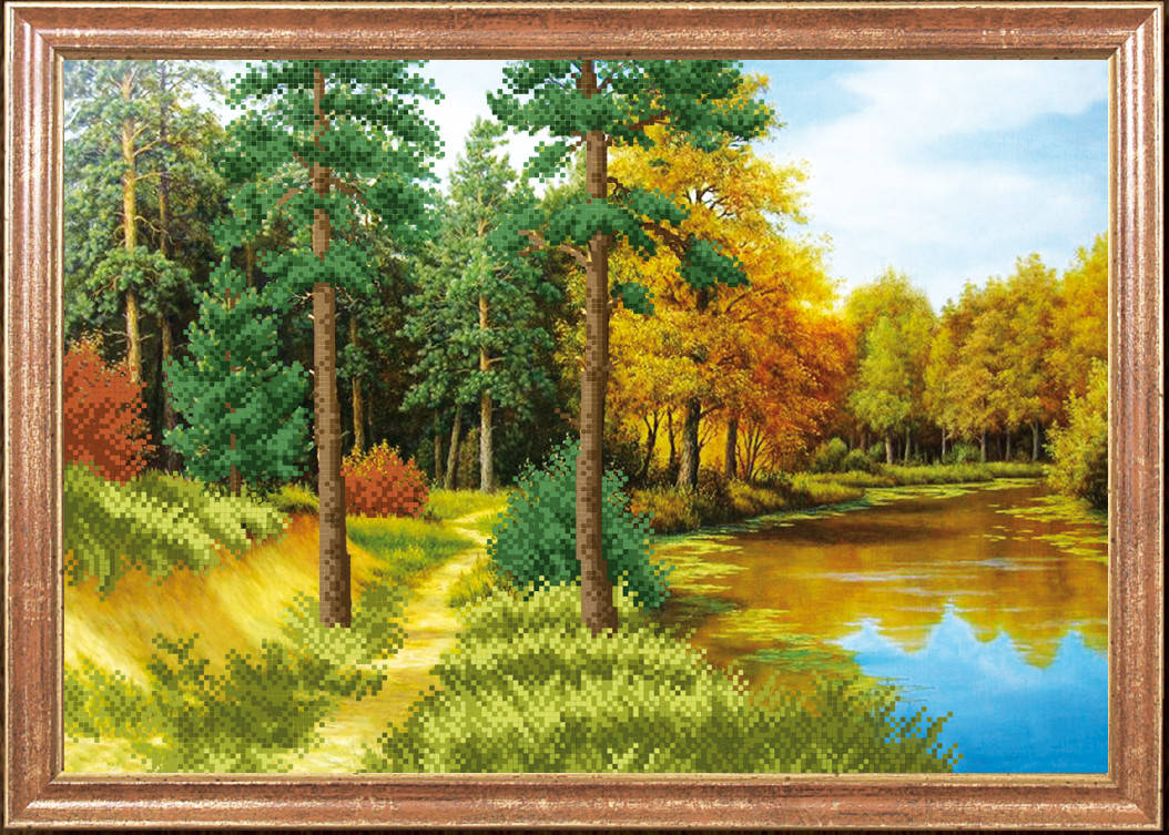 Схема для вышивки бисером Осень наступает
Схема для вышивки бисером Осень наступает