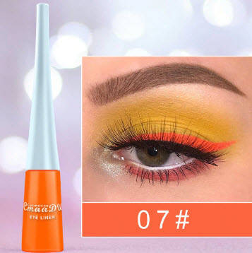 Неоновый жидкий карандаш для подводки глаз водостойкий макияж "CmaaDU cosmetics" Оранжевый
Неоновый жидкий карандаш для подводки глаз водостойкий макияж "CmaaDU cosmetics" Оранжевый