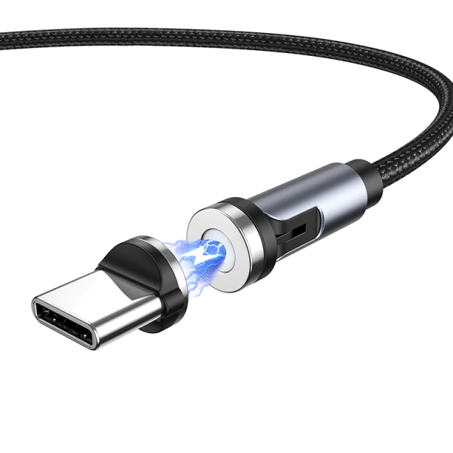 Кабель магнитный Ugreen 3A Type-C для синхронизации и быстрой зарядки 1 м Black (US503), Черный
Кабель магнитный Ugreen 3A Type-C для синхронизации и быстрой зарядки 1 м Black (US503), Черный