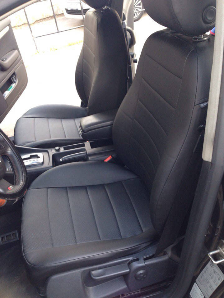 Чехлы на сиденья Фольксваген Гольф 4 (Volkswagen Golf 4) (универсальные, кожзам, с отдельным подголовником)
Чехлы на сиденья Фольксваген Гольф 4 (Volkswagen Golf 4) (универсальные, кожзам, с отдельным подголовником)