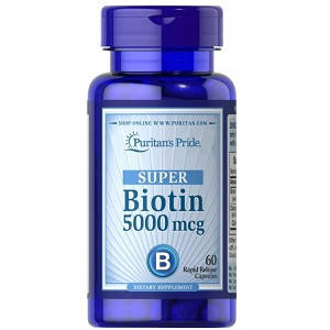 Витамины Биотин Puritan's Pride Biotin 5000 mcg (60 капсул.)
Витамины Биотин Puritan's Pride Biotin 5000 mcg (60 капсул.)
