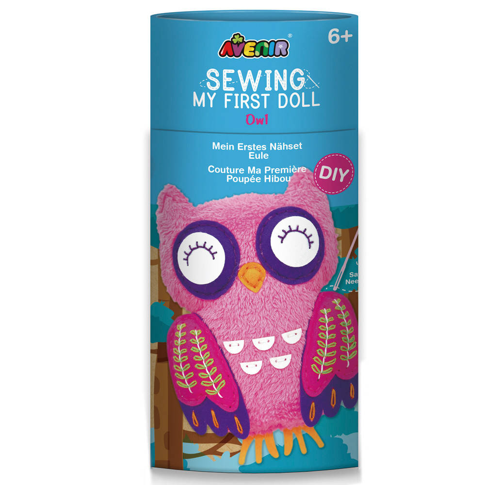 Набор для творчества, шитье игрушки "Сова", AVENIR
Набор для творчества, шитье игрушки "Сова", AVENIR