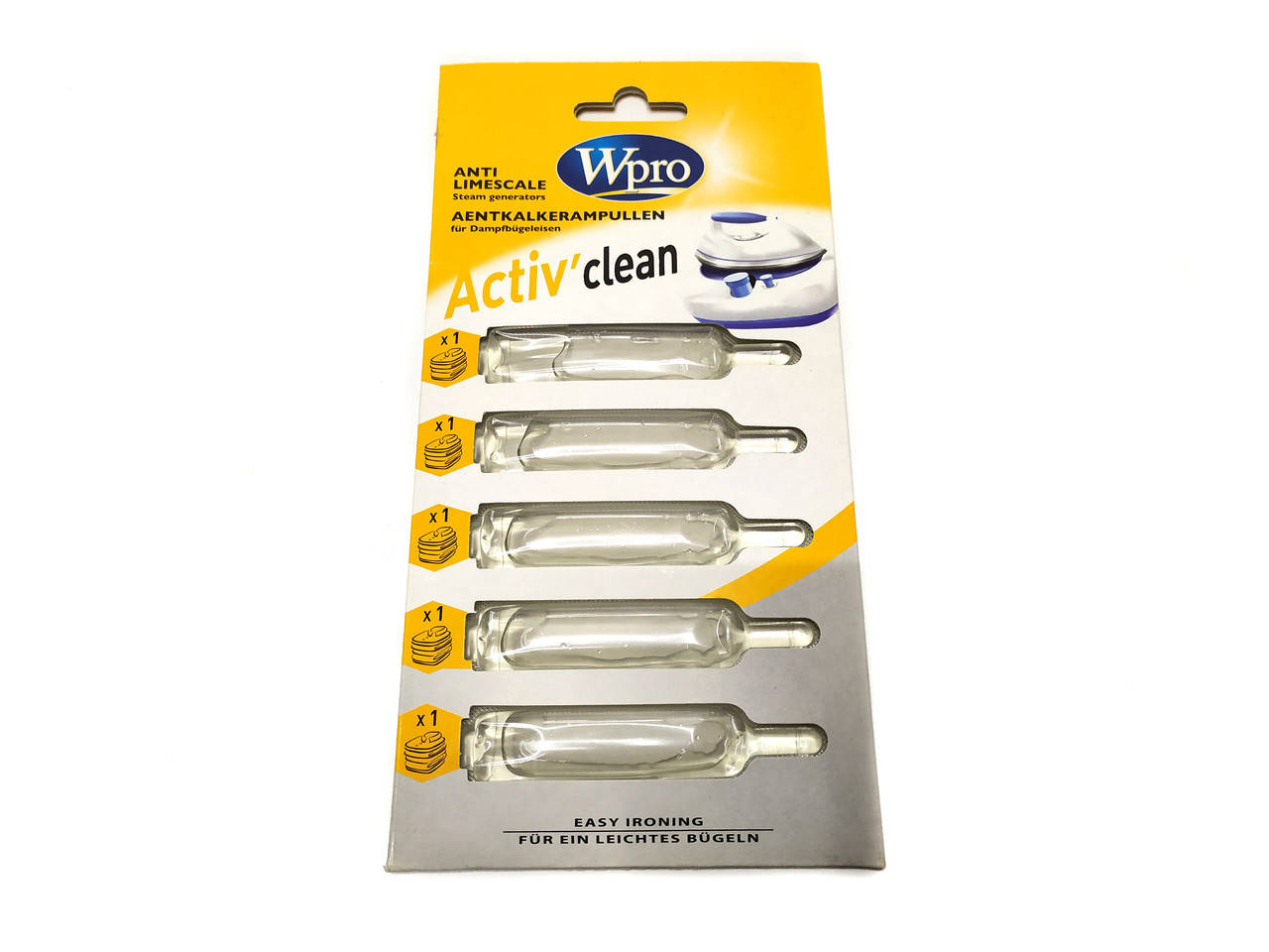 Средство от накипи в паровых утюгах Whirlpool 480181700063
Средство от накипи в паровых утюгах Whirlpool 480181700063