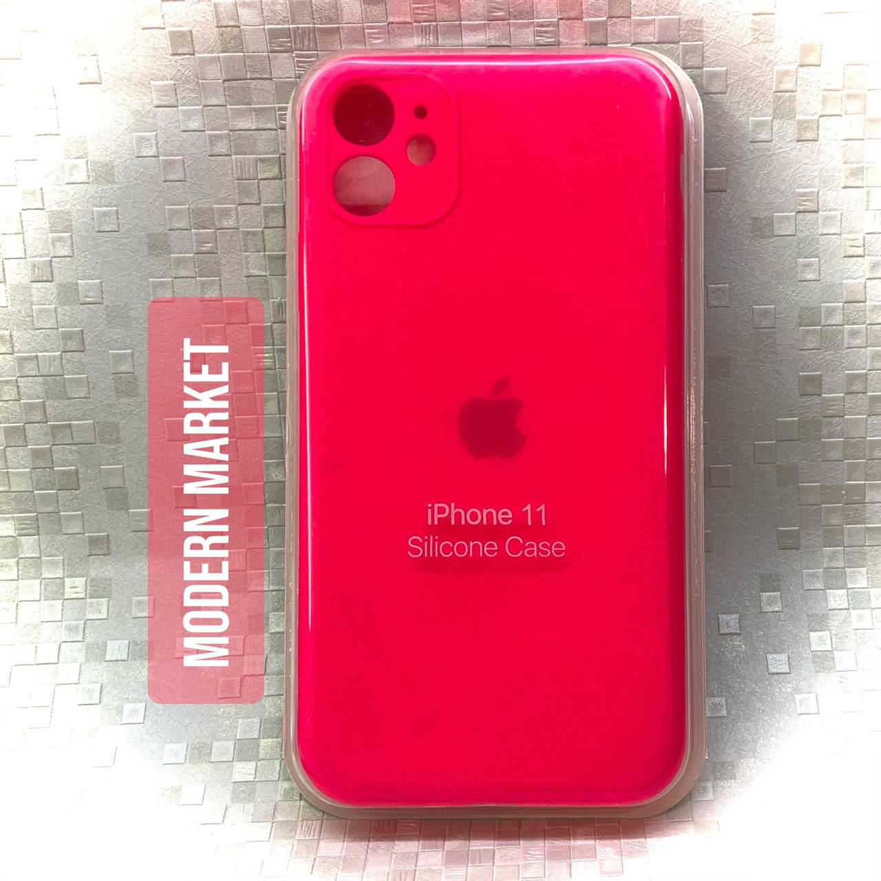 Силиконовый чехол на iPhone 11 (ярко-розовый)
Силиконовый чехол на iPhone 11 (ярко-розовый)