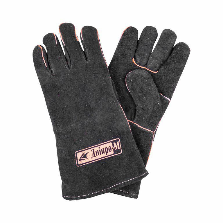 Рукавиці (краги) зварювальника, Дніпро-М, Черный
Рукавиці (краги) зварювальника, Дніпро-М, Черный