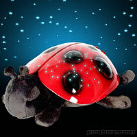 Необычный подарок для детей - ночник - проектор звездного неба Божья коровка, Twilight Ladybug 