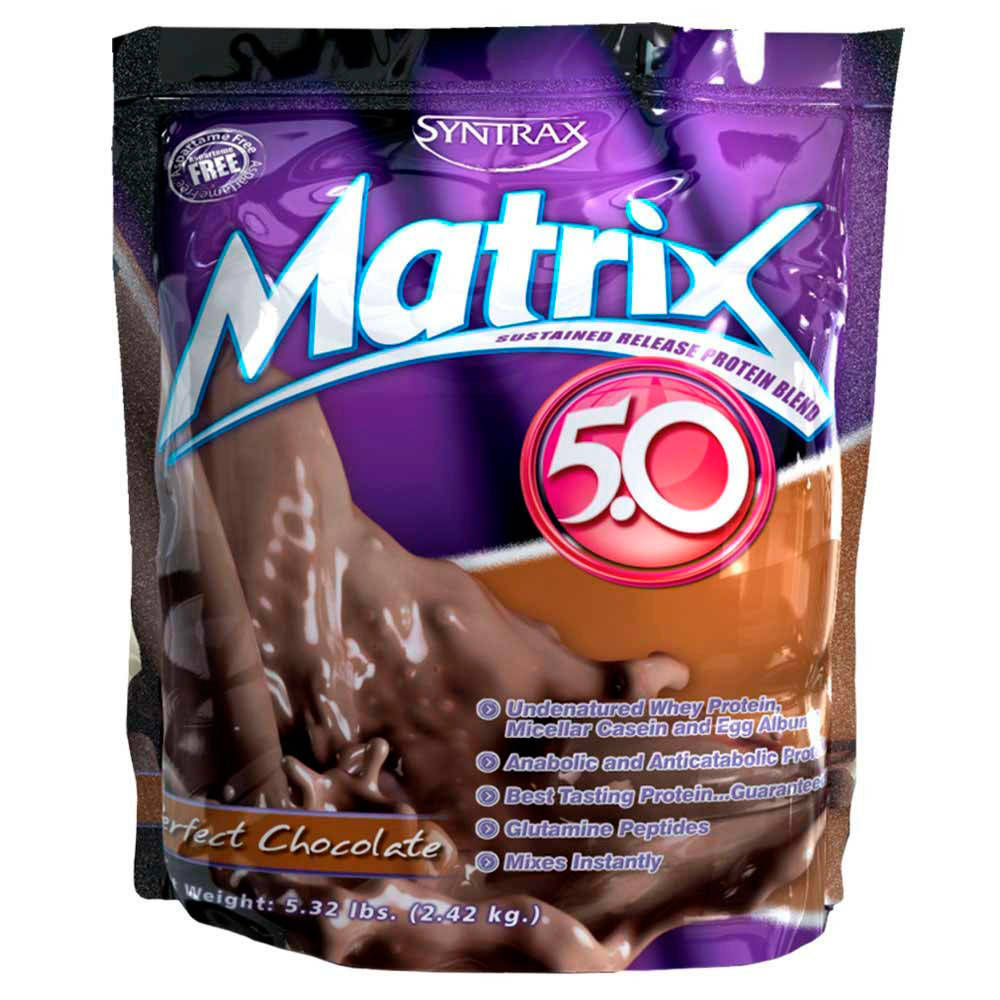 Комплексный протеин Syntrax Matrix 5.0 2,2 kg Simply Vanilla 
Комплексный протеин Syntrax Matrix 5.0 2,2 kg Simply Vanilla