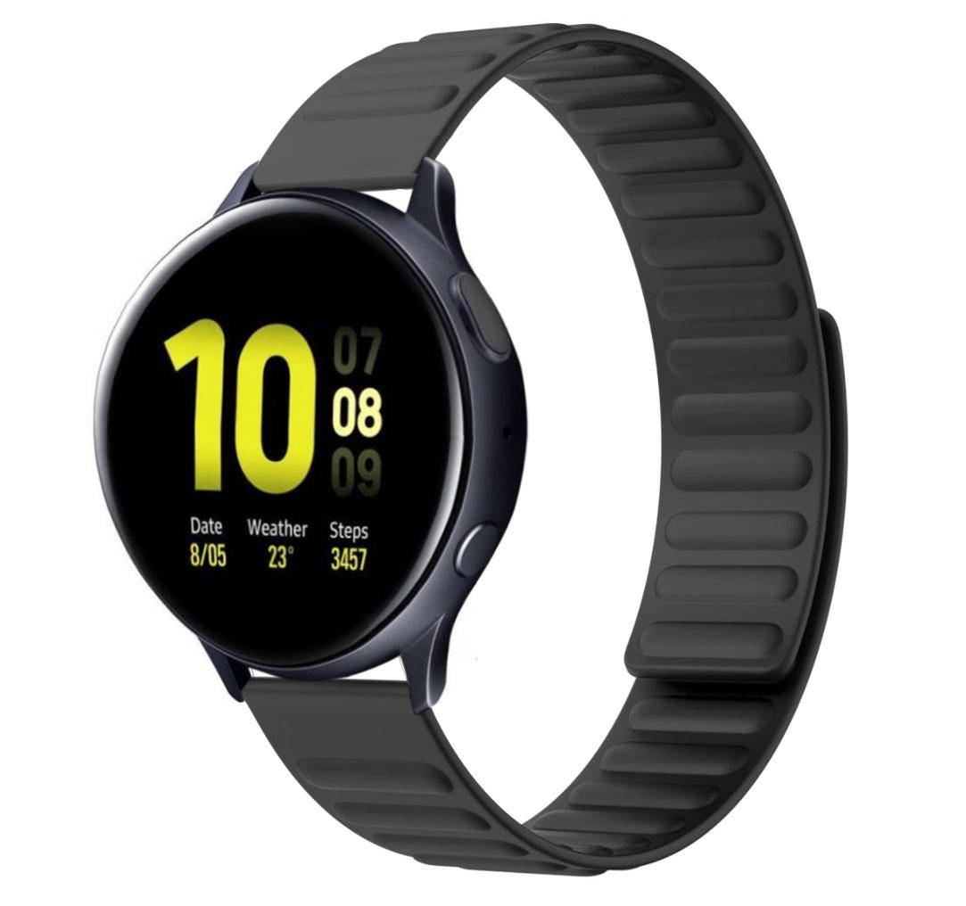 Силиконовый магнитный ремешок Primolux Magnet для часов Samsung Galaxy Watch Active / Active 2 - Black
Силиконовый магнитный ремешок Primolux Magnet для часов Samsung Galaxy Watch Active / Active 2 - Black