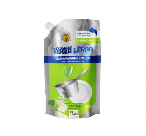 Средство для мытья посуды Wash & Free Зеленое яблоко и экстракт эдельвейса 724656 500 мл
Средство для мытья посуды Wash & Free Зеленое яблоко и экстракт эдельвейса 724656 500 мл
