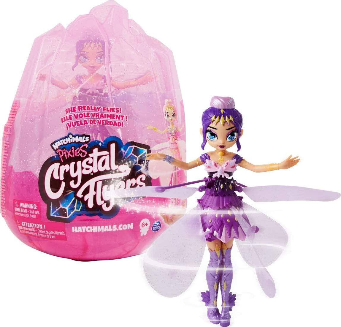 Интерактивная кукла Волшебная летающая Фея Пикси Hatchimals Pixies Crystal Flyers Purple Magical Flying Pixie
Интерактивная кукла Волшебная летающая Фея Пикси Hatchimals Pixies Crystal Flyers Purple Magical Flying Pixie