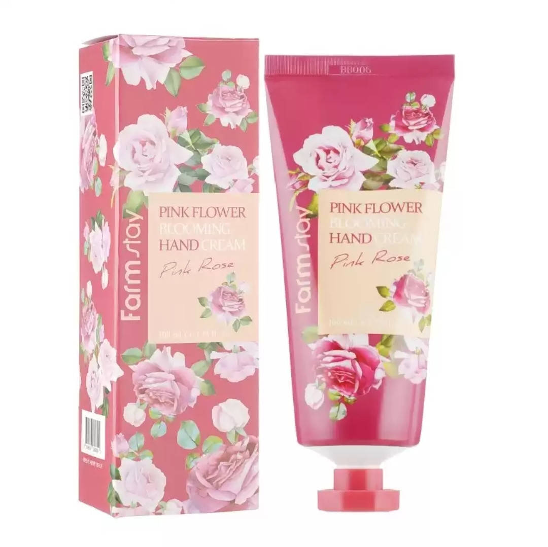FarmStay Крем для рук розовая роза Pink Flower Blooming Hand Cream Pink Rose, 100мл
FarmStay Крем для рук розовая роза Pink Flower Blooming Hand Cream Pink Rose, 100мл