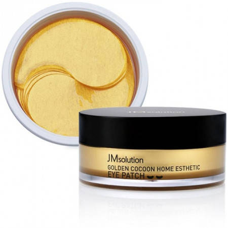 Гидрогелевые патчи с шёлком и золотом JMsolution Golden Cocoon Home Esthetic Eye Patch
Гидрогелевые патчи с шёлком и золотом JMsolution Golden Cocoon Home Esthetic Eye Patch