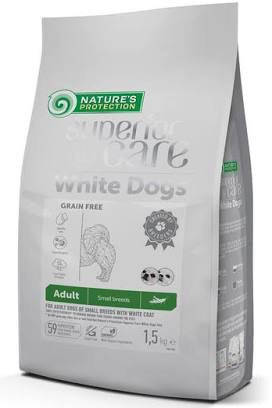 NATURE'S PROTECTION Superior Care White Dogs Grain Free Adult small and mini breeds, INSECTS 1.5кг. (для
NATURE'S PROTECTION Superior Care White Dogs Grain Free Adult small and mini breeds, INSECTS 1.5кг. (для