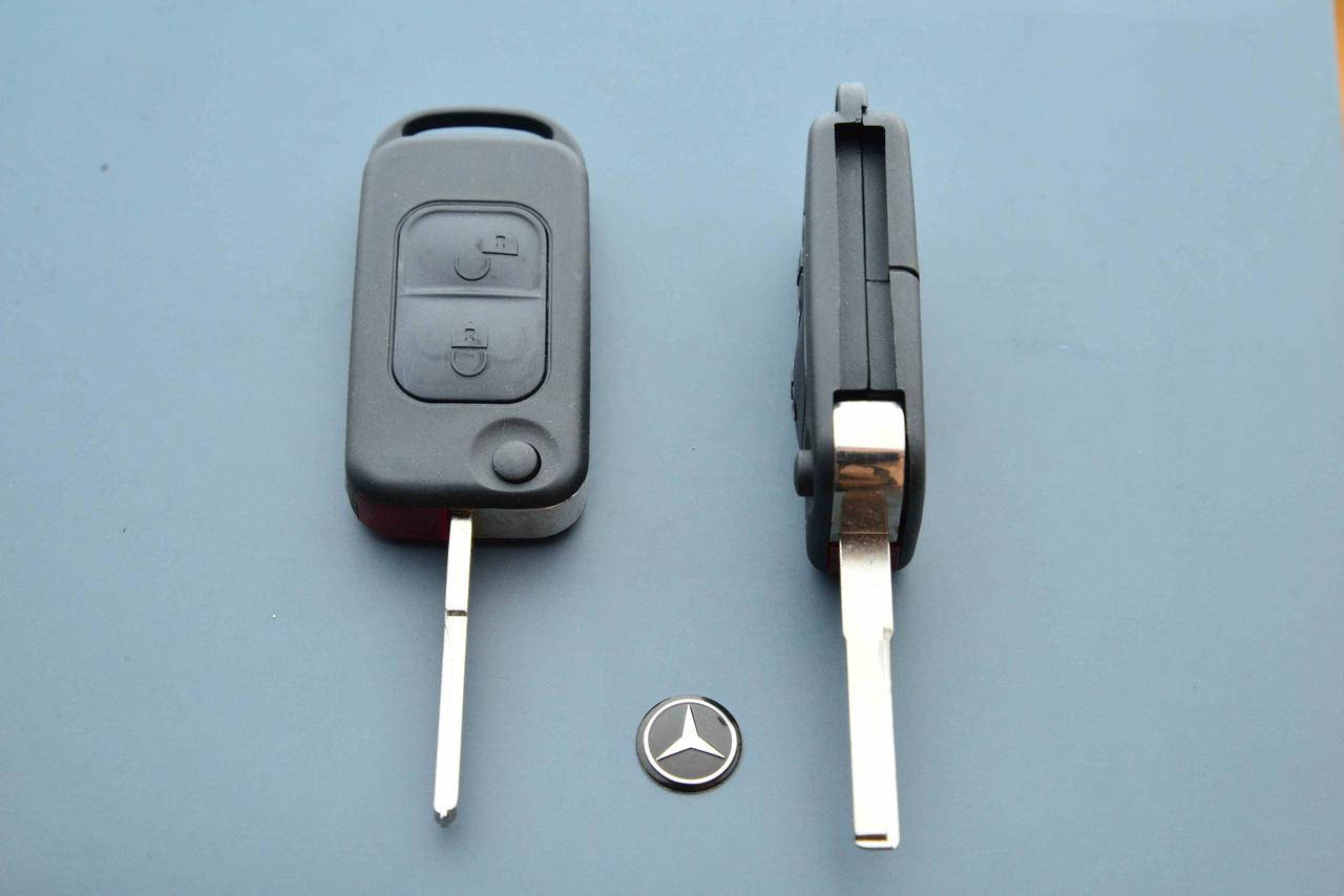 Корпус выкидного авто ключа для MERCEDES W168, A-class (мерседес) 2 - кнопки, лезвие HU64
Корпус выкидного авто ключа для MERCEDES W168, A-class (мерседес) 2 - кнопки, лезвие HU64