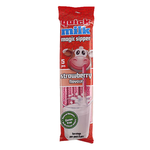 Трубочки для молока Квік Мілк полуниця Quick Milk strawberry 30g 20шт/пач 12шт/ящ (Код : 00-00004741)
Трубочки для молока Квік Мілк полуниця Quick Milk strawberry 30g 20шт/пач 12шт/ящ (Код : 00-00004741)