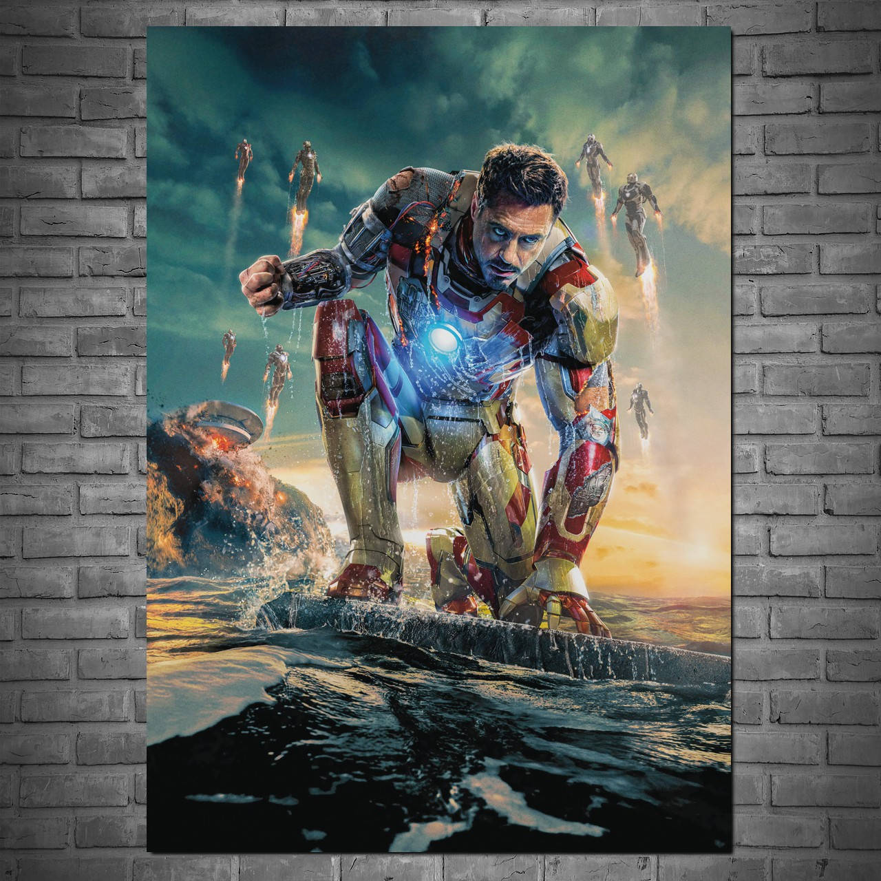 Постер "Железный Человек и Альтрон". Iron Man, Ultron, Marvel. Размер 60x42см (A2). Глянцевая бумага
Постер "Железный Человек и Альтрон". Iron Man, Ultron, Marvel. Размер 60x42см (A2). Глянцевая бумага