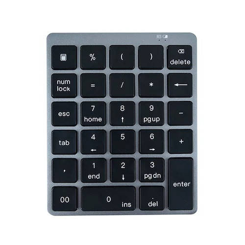 Цифровая клавиатура (Numpad) беспроводная TRY N960 Bluetooth microUSB встр. акб темно-серая новая, Темно-серый
Цифровая клавиатура (Numpad) беспроводная TRY N960 Bluetooth microUSB встр. акб темно-серая новая, Темно-серый