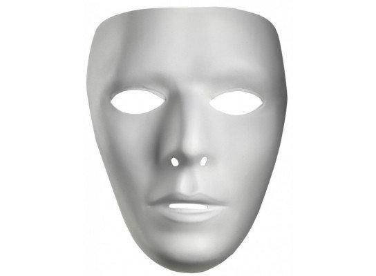 Карнавальная маска белая безликая
Карнавальная маска белая безликая