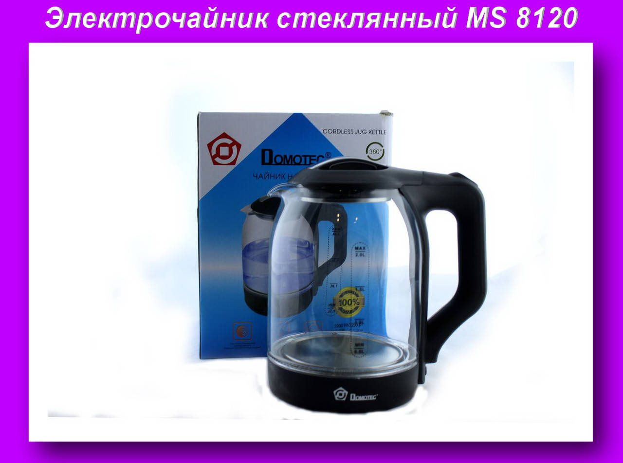 Чайник MS 8120 объем 2 л,Электрочайник стеклянный,Электро чайник! Успешная покупка, Черный
Чайник MS 8120 объем 2 л,Электрочайник стеклянный,Электро чайник! Успешная покупка, Черный