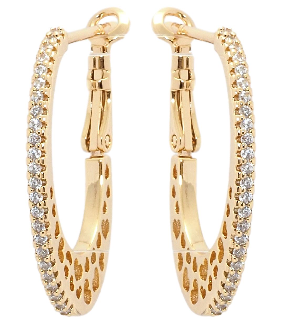 Серьги Xuping Позолота 18K итальянский замок "Кольца с боковым узором и дорожками циркония" 2,3х1,6см
Серьги Xuping Позолота 18K итальянский замок "Кольца с боковым узором и дорожками циркония" 2,3х1,6см