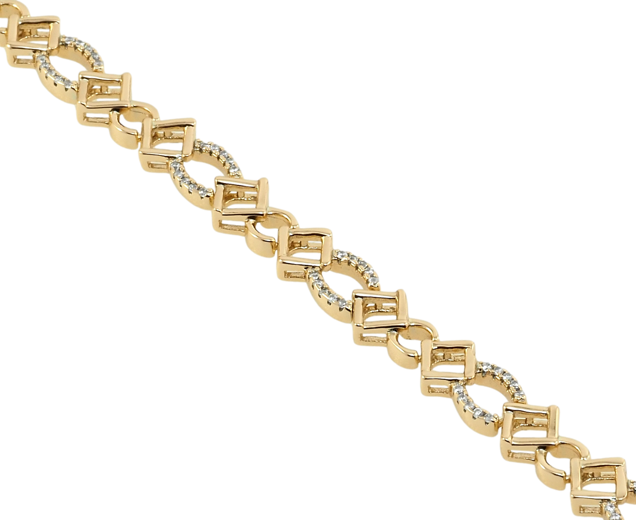 Браслет Xuping Позолота 18K "Декоративный орнамент с цирконием" длина с доп.замком 17.5,19.5см х 5-7мм
Браслет Xuping Позолота 18K "Декоративный орнамент с цирконием" длина с доп.замком 17.5,19.5см х 5-7мм