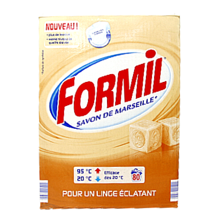 Порошок для прання Форміл універсальний для чутливої шкіри Formil savon de Marseille 5,2kg (Код : 00-00012117)
Порошок для прання Форміл універсальний для чутливої шкіри Formil savon de Marseille 5,2kg (Код : 00-00012117)