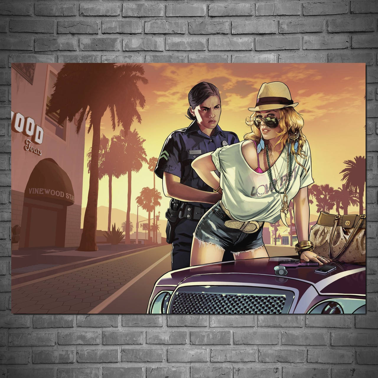 Плакат "ГТА, Большая автокража, Grand Thief Auto, GTA" (артикул 0105) 30, Полуглянец, 42
Плакат "ГТА, Большая автокража, Grand Thief Auto, GTA" (артикул 0105) 30, Полуглянец, 42