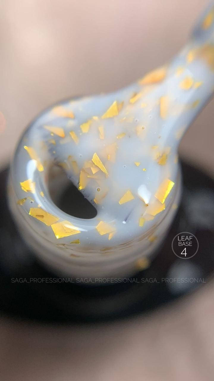 База для гель-лака камуфлирующая c хлопьями потали Saga Professional Base LEAF №04, 8 мл
База для гель-лака камуфлирующая c хлопьями потали Saga Professional Base LEAF №04, 8 мл