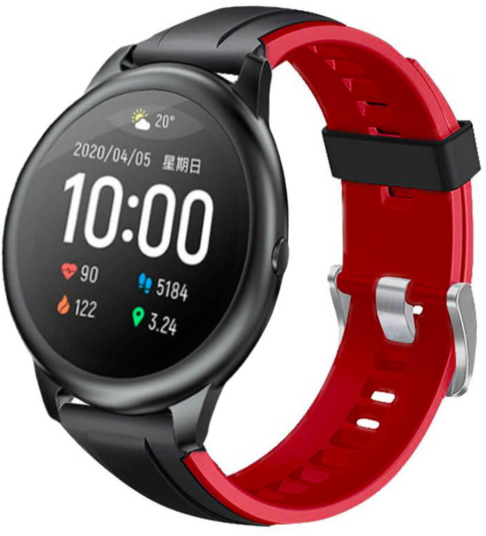 Ремешок Coholl для часов Haylou Smart Watch Solar LS05 (22мм) Black-Red (Хайло Солар Вотч ЛС05)
Ремешок Coholl для часов Haylou Smart Watch Solar LS05 (22мм) Black-Red (Хайло Солар Вотч ЛС05)