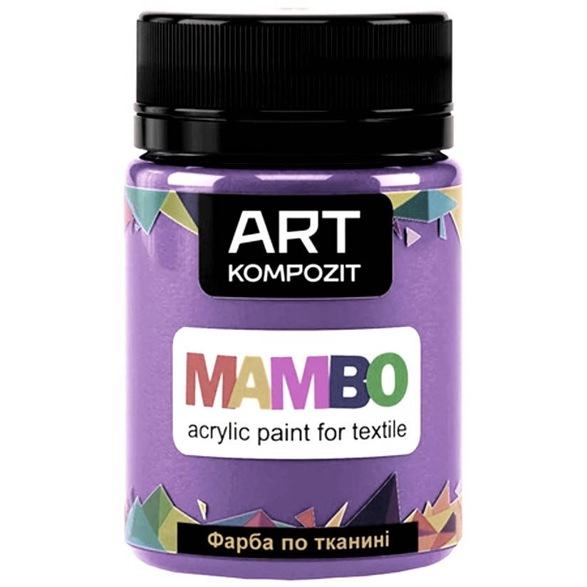 Краска акриловая для росписи тканей металлик СИРЕНЕВЫЕ МЕЧТЫ 50 мл MAMBO ART Kompozit 58, Сиреневый
Краска акриловая для росписи тканей металлик СИРЕНЕВЫЕ МЕЧТЫ 50 мл MAMBO ART Kompozit 58, Сиреневый