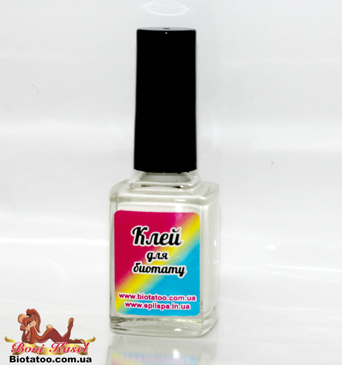 Клей для Био-тату "Белый с толстой кистью"
Клей для Био-тату "Белый с толстой кистью"