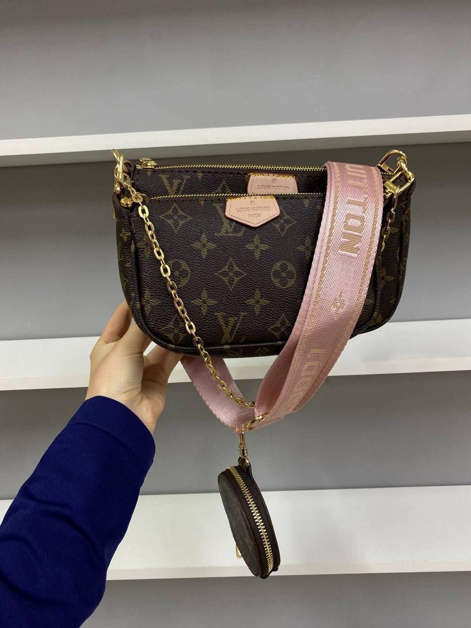 Женская сумка Louis Vuitton Pochette Metis Brown / сумка через плечо женская, Коричневый
Женская сумка Louis Vuitton Pochette Metis Brown / сумка через плечо женская, Коричневый