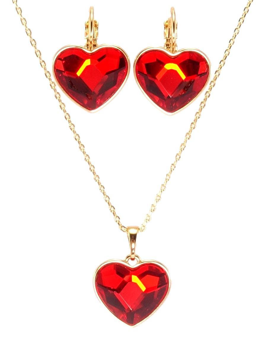 Набор Xuping Позолота 18K с кристаллами Swarovski Серьги Кулон на цепочке "Кристальное сердце Siam" дл.
Набор Xuping Позолота 18K с кристаллами Swarovski Серьги Кулон на цепочке "Кристальное сердце Siam" дл.