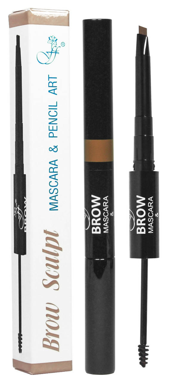 Карандаш и тушь для бровей FFleur BROW SCULPT MASCARA & PENCIL ART BME-17 №1 Blonde Коричневая
Карандаш и тушь для бровей FFleur BROW SCULPT MASCARA & PENCIL ART BME-17 №1 Blonde Коричневая