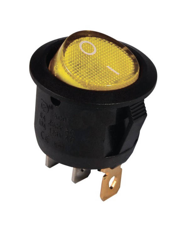 Переключатель KCD1-5-101N Y/B 220V 1 клавиша желтая круглая с подсветкой TechnoSystems TNSy5500720
Переключатель KCD1-5-101N Y/B 220V 1 клавиша желтая круглая с подсветкой TechnoSystems TNSy5500720