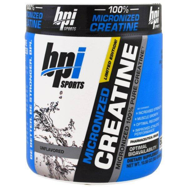 BPI Sports, Микронизированный креатин, серия, 100% чистый креатин, без вкуса, 10,58 унций (300 г)
BPI Sports, Микронизированный креатин, серия, 100% чистый креатин, без вкуса, 10,58 унций (300 г)